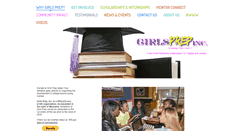 Desktop Screenshot of girlsprepnow.org